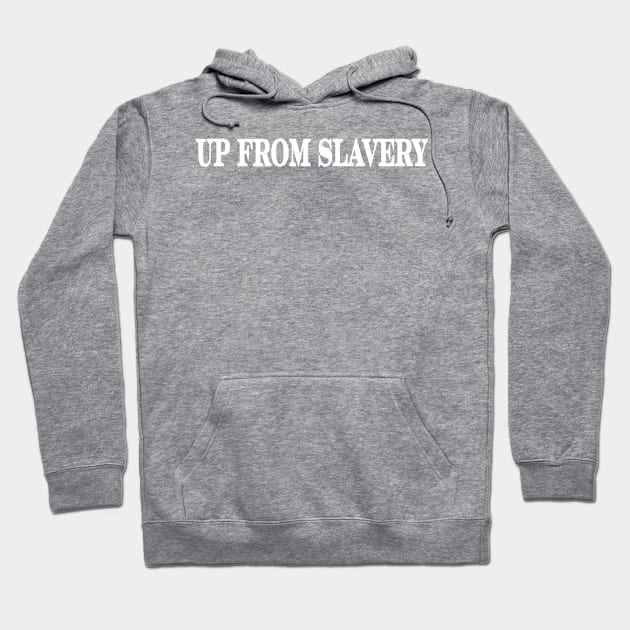 Up From Slavery - Booker T. Washington - Back Hoodie by SubversiveWare